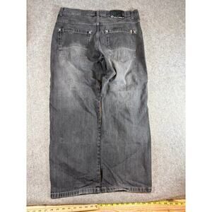 Vintage Southpole Baggy Jeans Mens 40x32 Gray Denim Relaxed Fit Faded Grunge Y2K